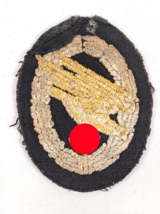 Fallschirmschützenabzeichen Luftwaffe. Stoffausführung