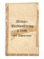 Tüte zum Kriegsverdienstkreuz 2. Klasse mit Schwertern, Hersteller Hermann Aurich Dresden