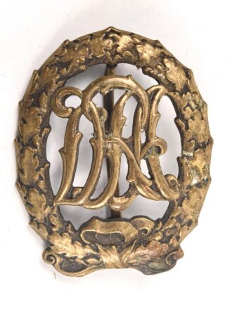 Deutsches Turn- und Sportabzeichen DRA in bronze, Ausführung 1919-1934