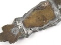 Nahkampfspange in bronze, Hersteller Juncker. War mal gebrochen, Klebstoffreste