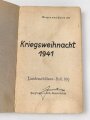 "Morgen marschieren wir - Liederbuch der deutschen Soldaten" datiert 1941, 219 Seiten, DIN A5