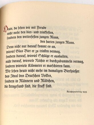 "Adolf Hitler an siene Jugend" datiert 1938, 219 Seiten, über DIN A5