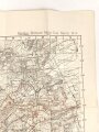 1. Weltkrieg "Verdun, Mittlere Maas-Toul.Nancy" 49 x 53cm, datiert 3.7.1916