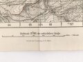 1. Weltkrieg "Verdun, Mittlere Maas-Toul.Nancy" 49 x 53cm, datiert 3.7.1916
