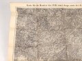 "Karte für die Manöver des XVII. Armee-Korps, sowie der 21. u. 25. Division 1903" Maße: 79 x 86 cm