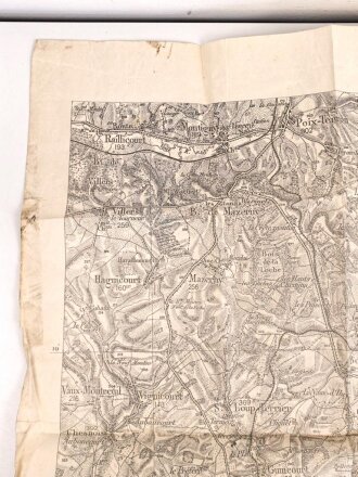 1. Weltkrieg "24. Mezieres. Bl. 5" 74 x 94 cm