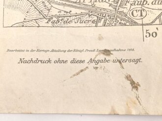 1. Weltkrieg "24. Mezieres. Bl. 5" 74 x 94 cm