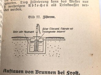 Ergänzungsheft zur H.Dv. 316 "Pionierdienst aller Waffen - Ergänzungsheft" datiert 1941, 105 Seiten, über DIN A6