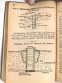 Ergänzungsheft zur H.Dv. 316 "Pionierdienst aller Waffen - Ergänzungsheft" datiert 1941, 105 Seiten, über DIN A6