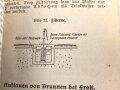 Ergänzungsheft zur H.Dv. 316 "Pionierdienst aller Waffen - Ergänzungsheft" datiert 1941, 105 Seiten, über DIN A6