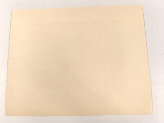Dekorativer Druck aus der Zeit des zweiten Weltkrieges "Abgesessen zum Ortskampf" Maße: 24,5 x 30,5 cm