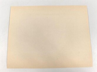 Dekorativer Druck aus der Zeit des zweiten Weltkrieges "Panzergrenadiere stürmen einen wichtigen sowjetischen Bahnhof" Maße: 24,5 x 30,5 cm