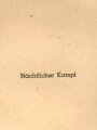 Dekorativer Druck aus der Zeit des zweiten Weltkrieges "Nächtlicher Kampf" Maße: 24,5 x 30,5 cm