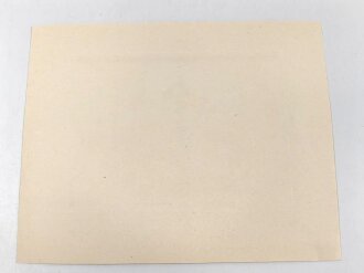 Dekorativer Druck aus der Zeit des zweiten Weltkrieges "Sicherung" Maße: 24,5 x 30,5 cm