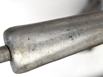 RG 34, Reinigungsgerät 34  Wehrmacht. Hersteller HAWIG 1940, Luftwaffenblauer Originallack