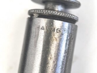RG 34, Reinigungsgerät 34  Wehrmacht. Hersteller HAWIG 1940, Luftwaffenblauer Originallack