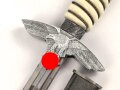 Dolch für Offiziere der Luftwaffe. Saubere Klinge von Hörster Solingen. Zusammengehörig, guter Gesamtzustand