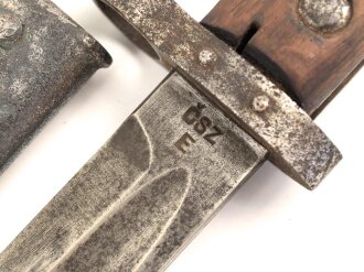Tschechoslowakei 2. Weltkrieg, Seitengewehr VZ24