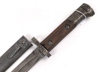 Tschechoslowakei 2. Weltkrieg, Seitengewehr VZ24