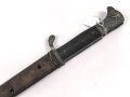 Extraseitengewehr KS98 für Angehörige des Heeres mit Klingenätzung. Hersteller Eickhorn Solingen. Klinge in gutem Zustand, sonst eher bescheiden