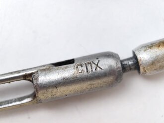 RG 34, Reinigungsgerät 34  Wehrmacht. Hersteller cnx, WaA20. Luftwaffenblauer Originallack