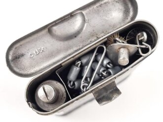 RG 34, Reinigungsgerät 34  Wehrmacht. Hersteller cnx, Luftwaffenblauer Originallack, späte Kette