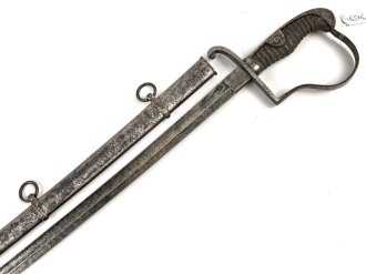 Preusssen Säbel, Eigentumstsück mit beidseitiger Klingenätzung. Bescheidener Zustand, sicherlich zu verbessern