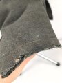 Heer, Feldbluse für Mannschaften Modell 1943. Stark getragenes Stück, die Kragenspiegel original vernäht