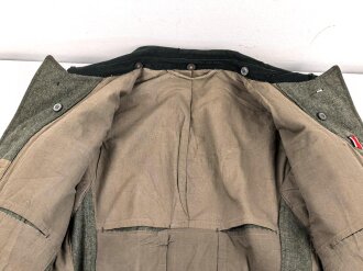 Heer, Feldbluse für Mannschaften Modell 1936. Getragenes Stück, die Effekten höchstwahrscheinlich original vernäht.