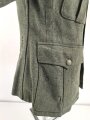 Heer, Feldbluse für Mannschaften Modell 1936. Getragenes Stück, die Effekten höchstwahrscheinlich original vernäht.