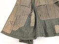 Heer, Feldbluse für Mannschaften Modell 1936. Getragenes Stück, die Effekten höchstwahrscheinlich original vernäht.