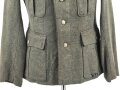 Heer, Feldbluse für Mannschaften Modell 1936. Getragenes Stück, die Effekten höchstwahrscheinlich original vernäht.