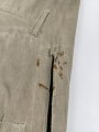 Arbeitskombi Wehrmacht, keinerlei Stempelung erkennbar, stark getragenes Stück