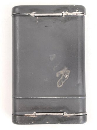 RG 34, Reinigungsgerät 34  für Kaliber 22 Wehrsportkarabiner. Hersteller G.Appel, späte Kette aus Zink, Luftwaffenblauer Originallack