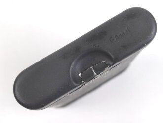 RG 34, Reinigungsgerät 34  für Kaliber 22 Wehrsportkarabiner. Hersteller G.Appel, späte Kette aus Zink, Luftwaffenblauer Originallack