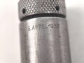 RG 34, Reinigungsgerät 34  für Kaliber 22 Wehrsportkarabiner. Hersteller G.Appel, späte Kette aus Zink, Luftwaffenblauer Originallack
