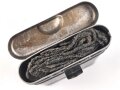 RG 34, Reinigungsgerät 34  für Kaliber 22 Wehrsportkarabiner. Hersteller G.Appel, späte Kette aus Zink, Luftwaffenblauer Originallack