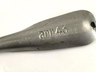 RG 34, Reinigungsgerät 34  Wehrmacht. Hersteller arr43, Luftwaffenblauer Originallack, späte Kette