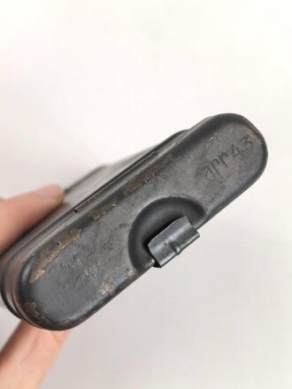 RG 34, Reinigungsgerät 34  Wehrmacht. Hersteller arr43, Luftwaffenblauer Originallack, späte Kette