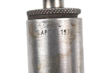 Öltropfer für Reinigungsgerät 34 der Wehrmacht. Hersteller G.Appel 1937