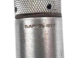 Öltropfer für Reinigungsgerät 34 der Wehrmacht. Hersteller G.Appel 1937