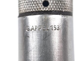 Öltropfer für Reinigungsgerät 34 der Wehrmacht. Hersteller G.Appel 1937