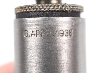 Öltropfer für Reinigungsgerät 34 der Wehrmacht. Hersteller G.Appel 1938