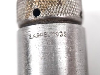 Öltropfer für Reinigungsgerät 34 der Wehrmacht. Hersteller G.Appel 1935