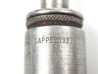 Öltropfer für Reinigungsgerät 34 der Wehrmacht. Hersteller G.Appel 1937