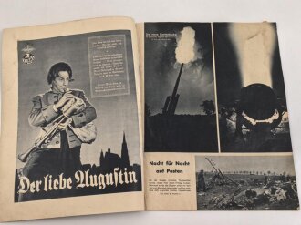 Drei Ausgaben " Die neue Gartenlaube" Einmal Titelblatt 8cm Granatwerfer 34