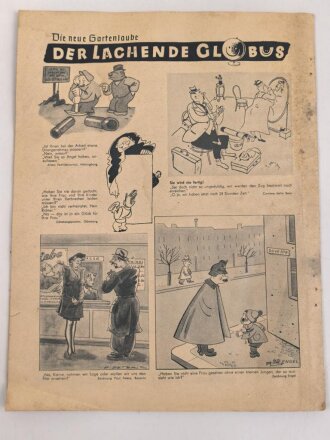 Drei Ausgaben " Die neue Gartenlaube" Einmal Titelblatt 8cm Granatwerfer 34