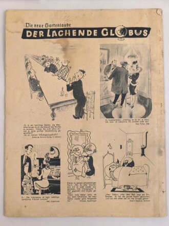 Drei Ausgaben " Die neue Gartenlaube" Einmal Titelblatt 8cm Granatwerfer 34