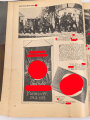 "Geschichte der SA" Großformatiges Bilderbuch mit 127 Seiten, ein Bildnis des Stabchef lose innliegend. Maße 26 x 36cm