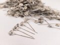 Luftwaffe Beobachterabzeichen, Miniatur 11mm, Ausführung nach dem Ordensgesetz von 1957 ohne Hakenkreuz. Sie erhalten ein ( 1 ) Stück aus altem Herstellerbestand